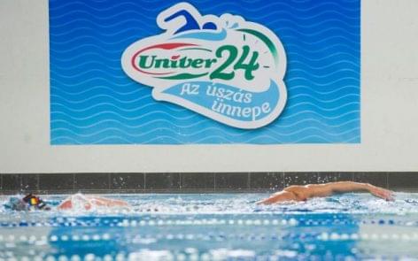 1800 amateur and professional swimmers were celebrating together at the Univer24 in Kecskemét
