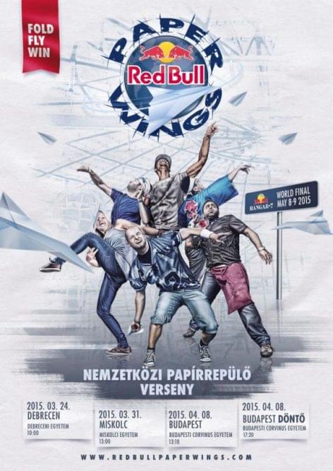 Ground control to the pilots: the Red Bull Paper Wings 2015 can take off