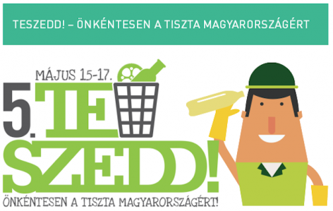 A record volume of garbage was collected in TeSzedd! action