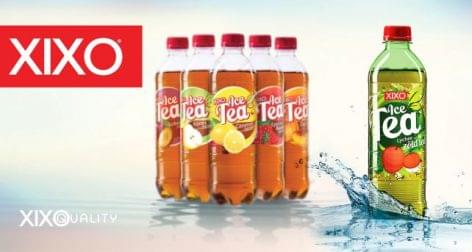 The ice tea novelty of the summer from XIXO: lychee-flavored green tea!