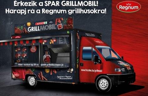 The SPAR Grill Mobile is on a nationwide tour
