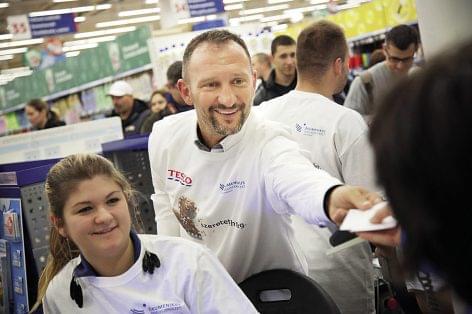 More than 73 million forints worth of donations made in Tesco stores