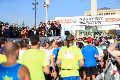 A record number of competitors started at the 32nd SPAR Budapest Marathon Festival
