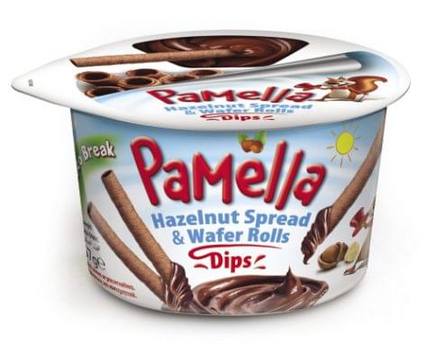 Pamella Hazelnut Spread & Wafer Rolls