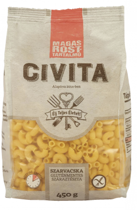 High fibre content of Civita pastas