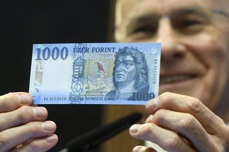 The new one thousand HUF banknote to come from Thursday