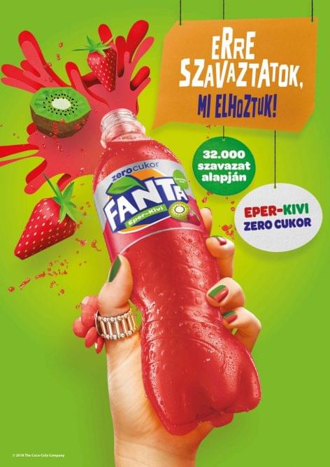 Facebook users selected the new Fanta flavour
