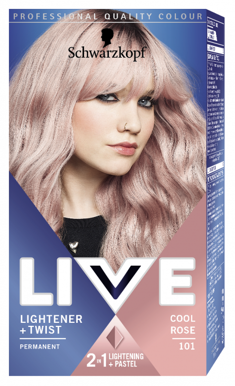 Schwarzkopf Live Lightener + Twist hair colour cream