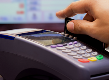 The card acceptor network was expanded with 25 percent