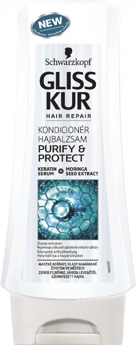 Gliss Kur Purify&Protect hair care