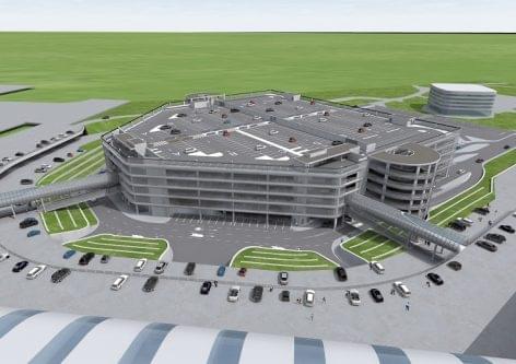 A six-storey car park to be built at Liszt Ferenc Airport