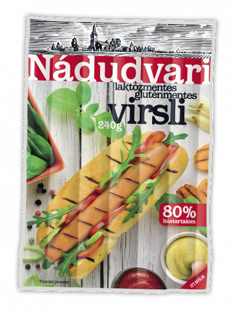 New Nádudvari Wiener with 80 percent meat content
