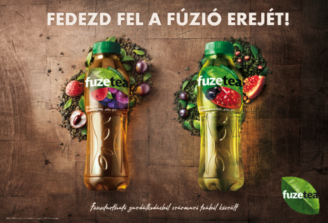 The new flavors of FUZETEA to debut in Hungary