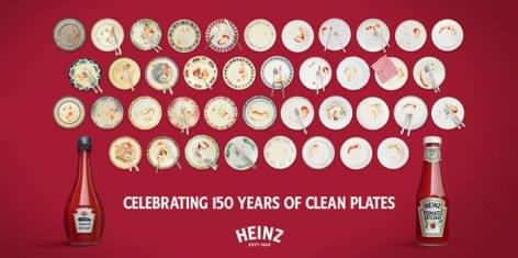 Heinz celebrates ‘150 years of clean plates’ in anniversary campaign