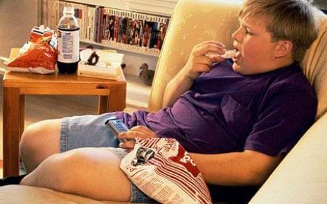 Child may become obese if has a TV in the room