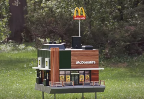 The world’s smallest McDonald’s launched
