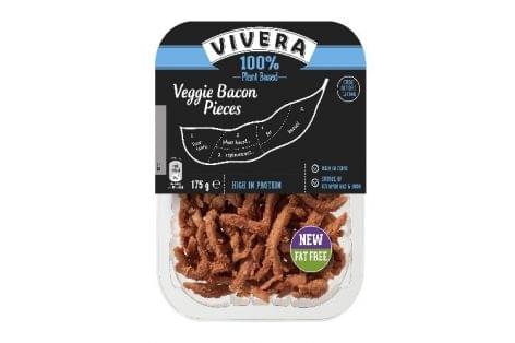 Vivera expands meat alternative portfolio with new ‘bacon’ pieces