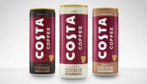 Új, fémdobozos Costa-kávék a Coca-Colától