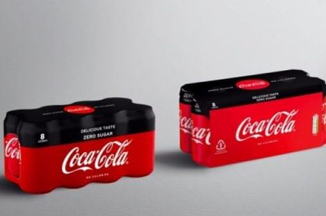 Kartoncsomagolás a Coca-Colától
