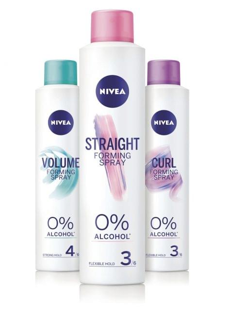 NIVEA – new hair styling sprays