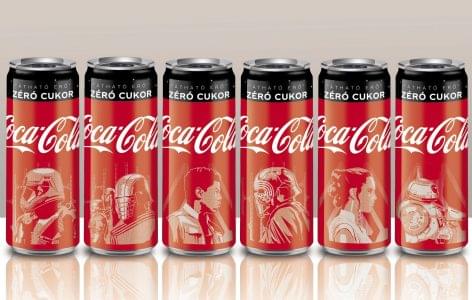 Limited edition Coca-Cola products with Star Wars characters