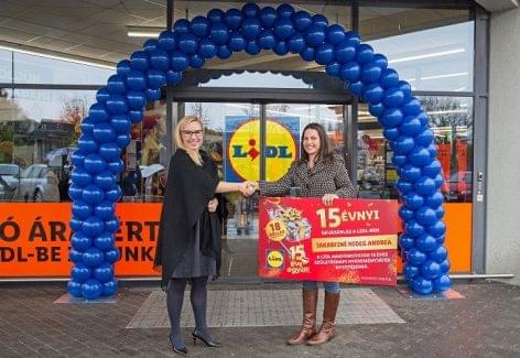 The 15th birthday campaign of Lidl Hungary was a great success