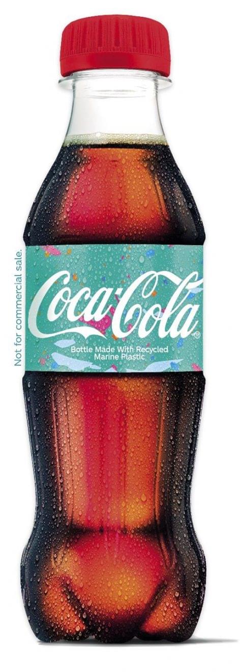 New Coca-Cola paper bottle