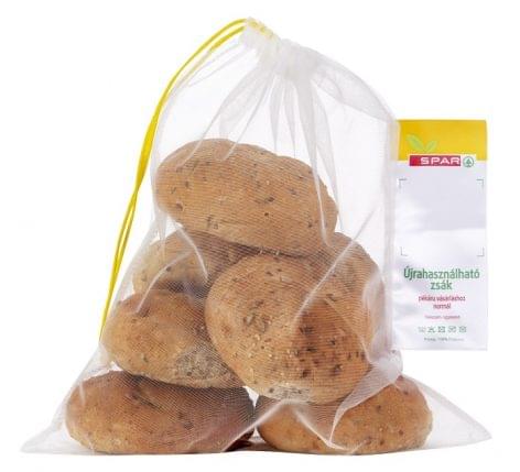 Environmentally friendly bakery bags at the INTERSPAR stores