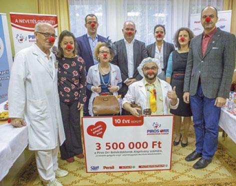Clown Doctors supported by Henkel and Spar