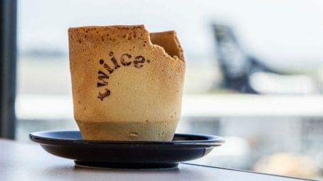 Air New Zealand trials edible coffee cups to reduce waste