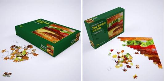 A McDonald's Belgium puzzle játéka
