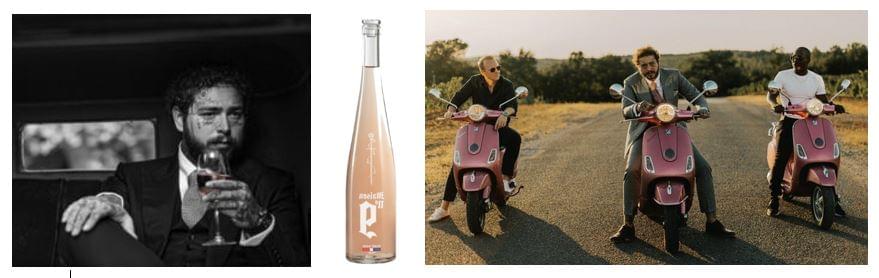 Post Malone rosé bora