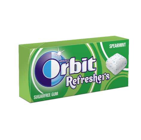 Orbit Refreshers cukormentes rágógumi 16 g
