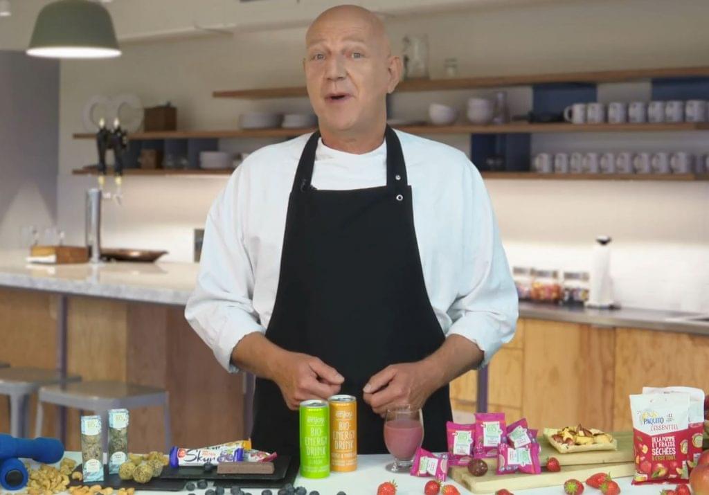 Berry Pronk séf energizáló élelmiszerek kóstolója