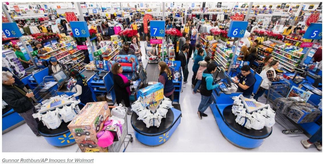 Walmart test instore Trade magazin