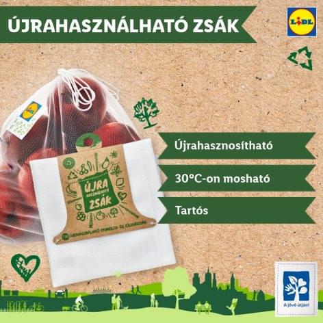 Lidl further reduces plastic waste