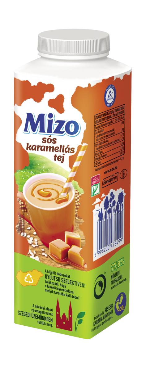 MIZO salted caramel milk drink 450 ml