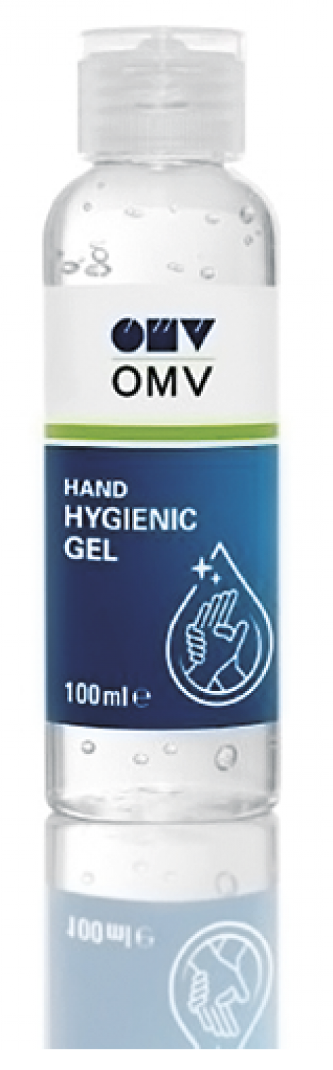 Private label hand hygiene products at OMV filling stations