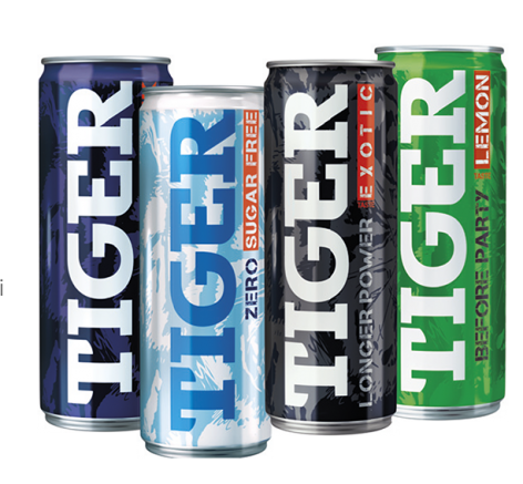 Tiger energy drinks