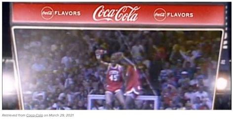 Coca-Cola wonders in the past and in fantasy