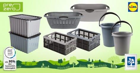Először kínál újrahasznosított műanyagból készült háztartási terméket a Lidl