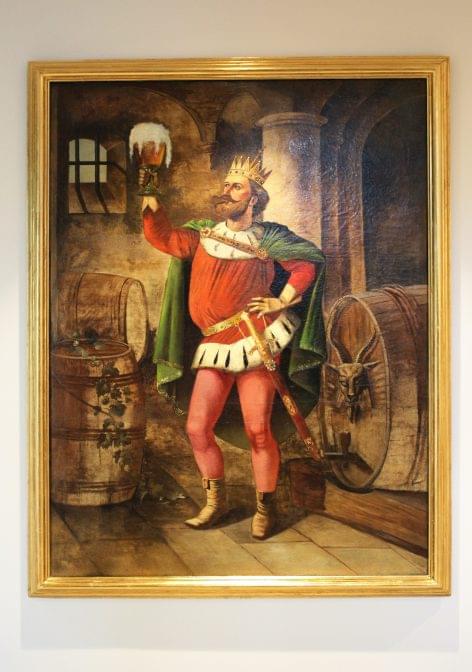 A magyar sörfőzés legendás múltjáról tanúskodik a Dreher Sörmúzeum által restauráltatott festmény