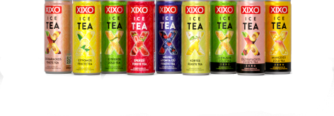 New design for XIXO ice teas