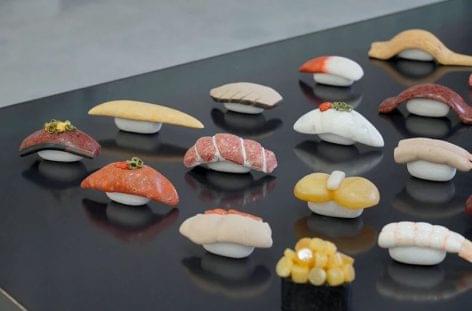 Hama sculpts sushi from natural polished stones – Picture of the day