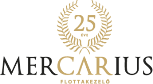Mercarius 25 év logo
