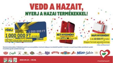 Hungarian products brought one million to the lucky winner