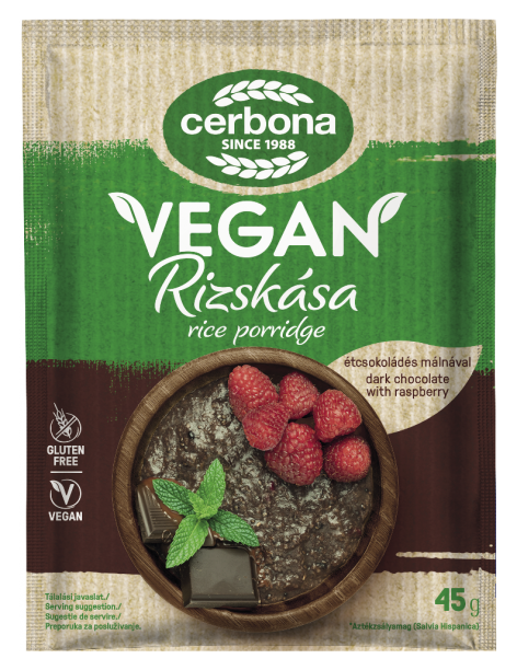 Cerbona vegan rice porridges