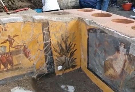Exceptionally well-preserved snack bar unearthed in Pompeii – Video of the day