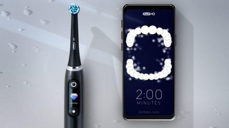 The high-end Oral-B iO electric toothbrush is also available in Hungary