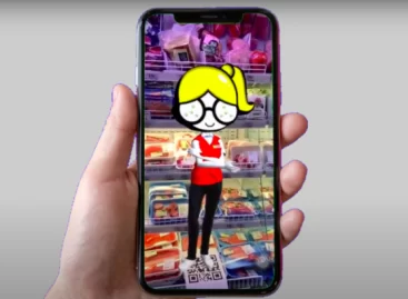 Virtuális avatár segíti a vásárókat egy szupermarketben